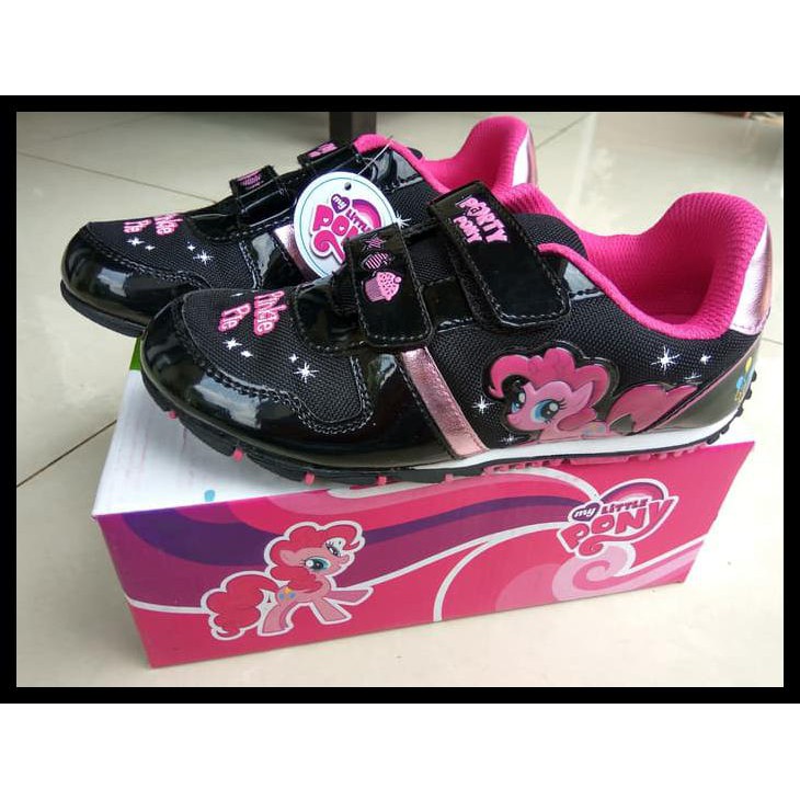 Sepatu Sekolah Little Pony / Kuda Pony, Sepatu Sekolah Perempuan Tk Sd