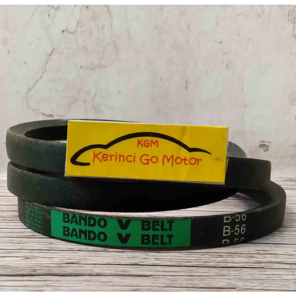 BANDO VAN BELT B-56 V BELT TALI KIPAS B56 FAN BELT VANBELT POLOS B-56