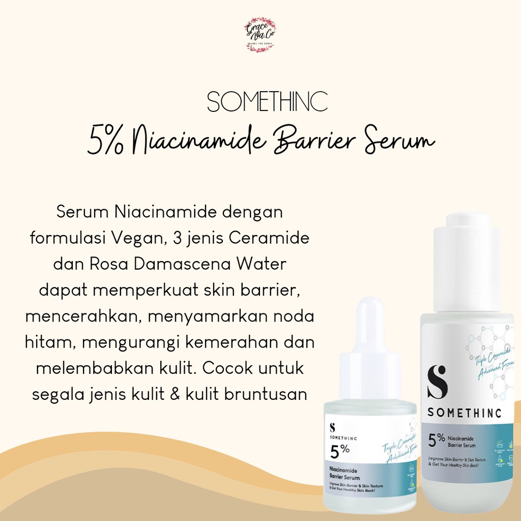 Somethinc 5% Niacinamide Barrier Serum / serum somethinc