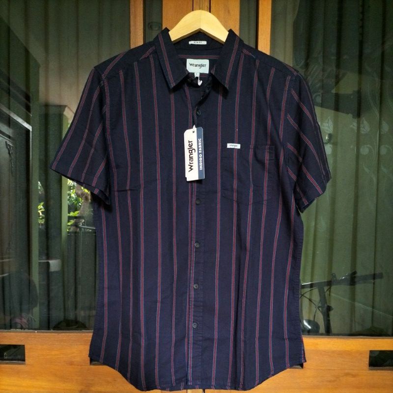 Sale Kemeja Wrangler Navy ( limited )