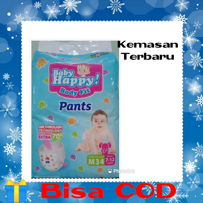 Popok Baby Happy, Baby Happy M34, Baby Happy Pant M34