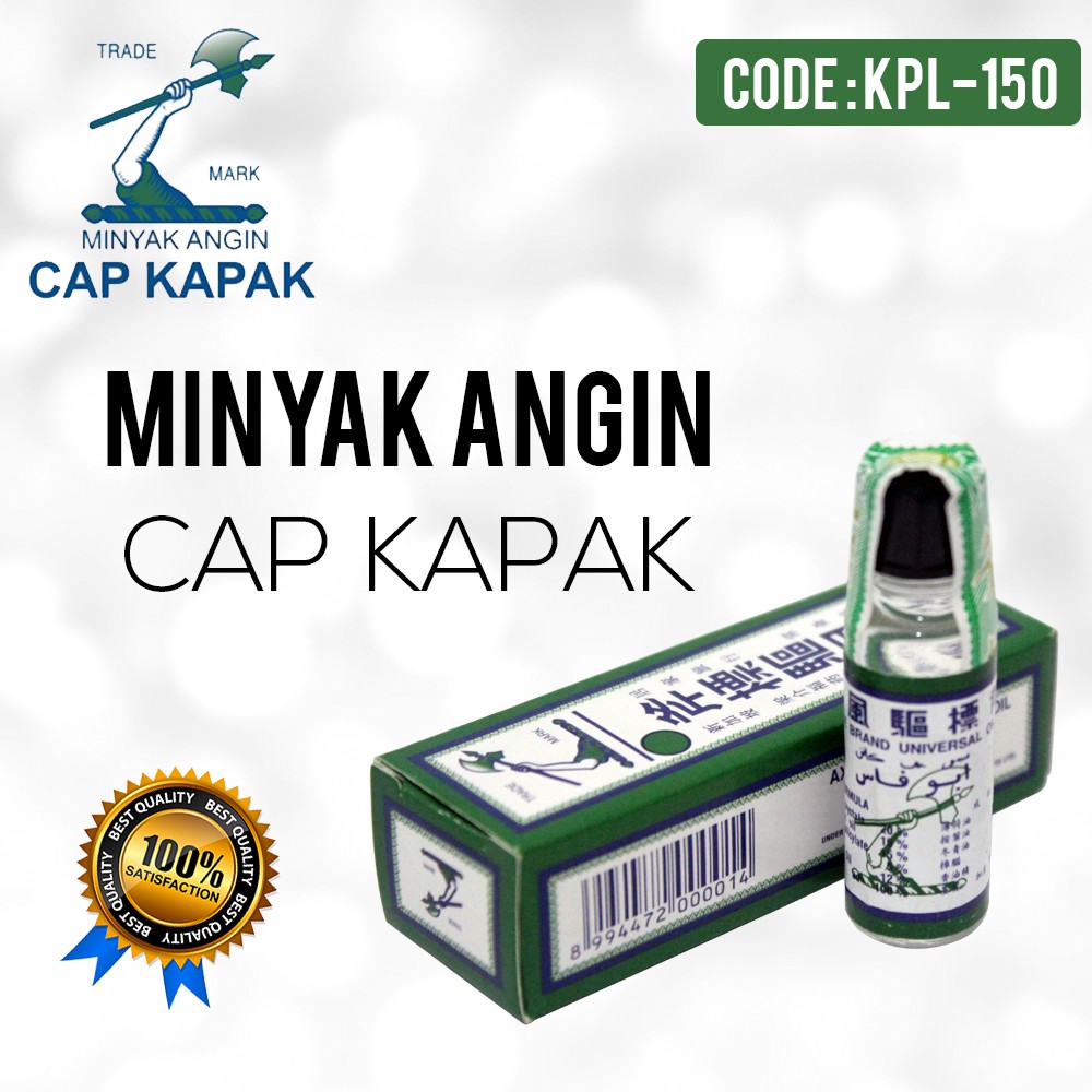 Minyak Angin Cap Kapak 3ml - KPL-150
