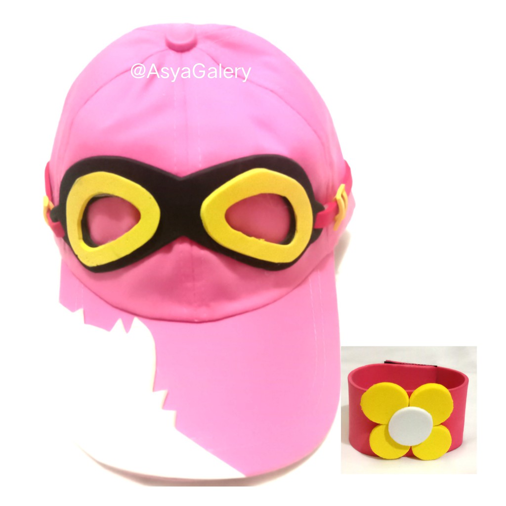 TOPI ANAK BOBOIBOY KARAKTER YAYA/ TOPI YAYA BOBOIBOY/TOPI YAYA BOBOBOY/TOPI YING BOBOIBOY-2