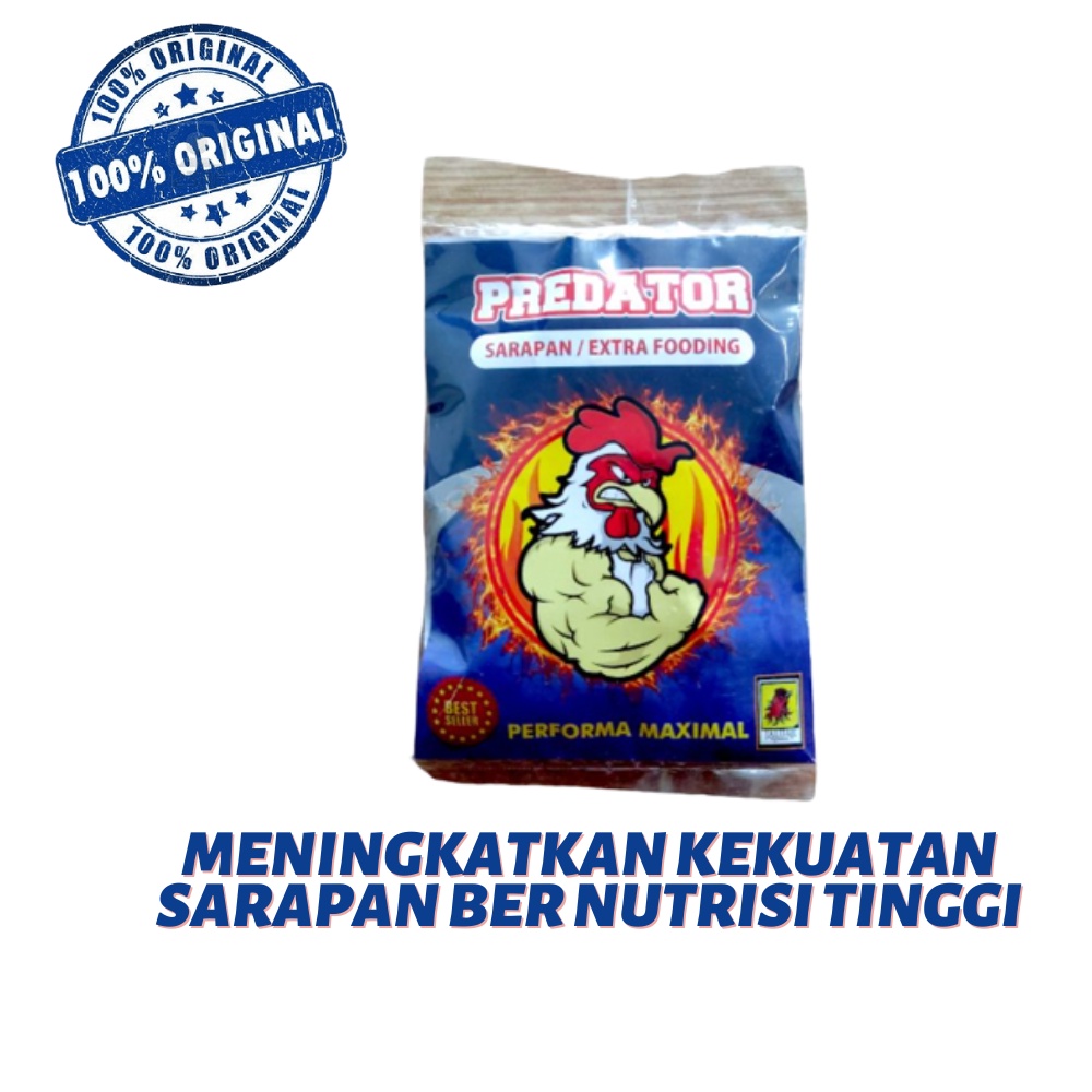 Extrafooding ayam PREDATOR jalu aji