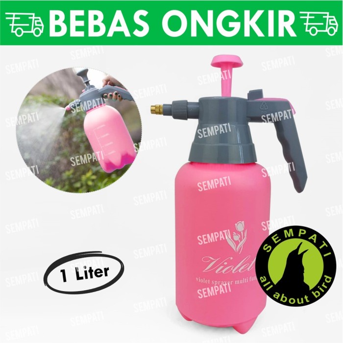 PROMO TERBATAS- BOTOL SEMPROTAN AIR HAND PUMP 1 LITER VISTAR SIRAM TANAMAN BURUNG VIS1