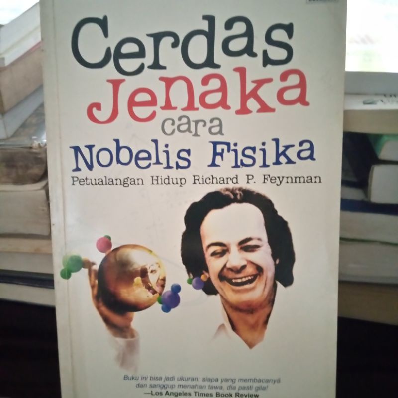 Buku Novel Cerdas Jenaka cara Nobelis Fisika