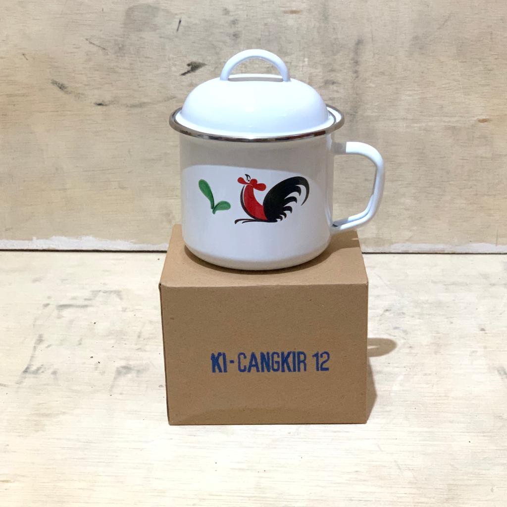 Mug 12 Enamel AYAM JAGO