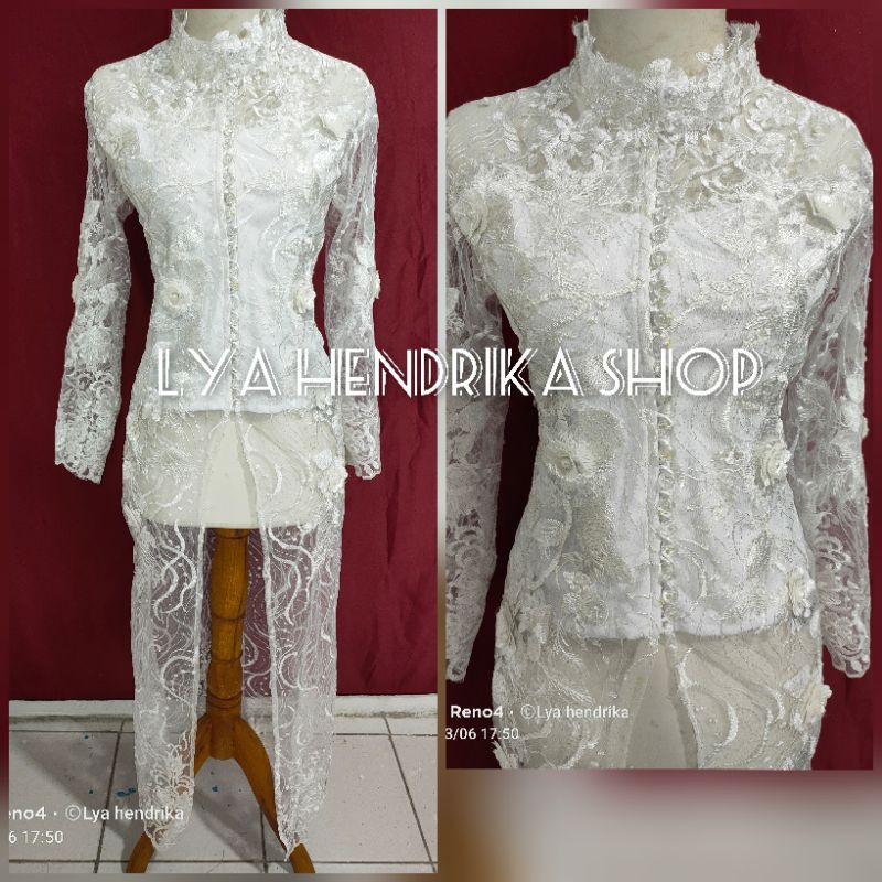 Kebaya akad/kebaya pengantin 3D