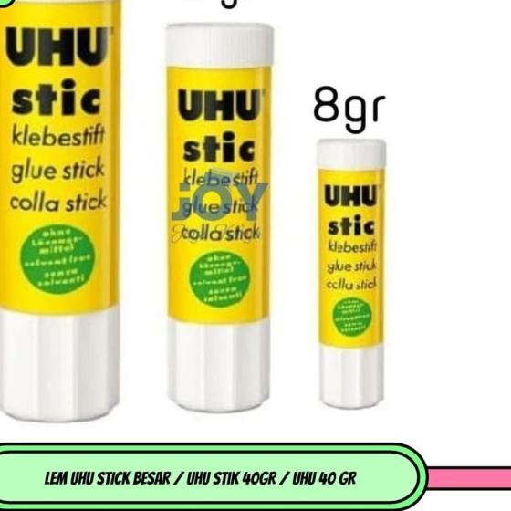 

☇ LEM UHU STICK Besar / UHU Stik 40GR / UHU 40 GR ♣