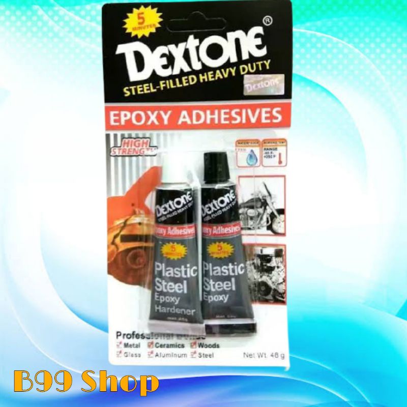 

Lem Dextone 5 Menit 48 gram / Lem Epoxy / Lem Serba Guna