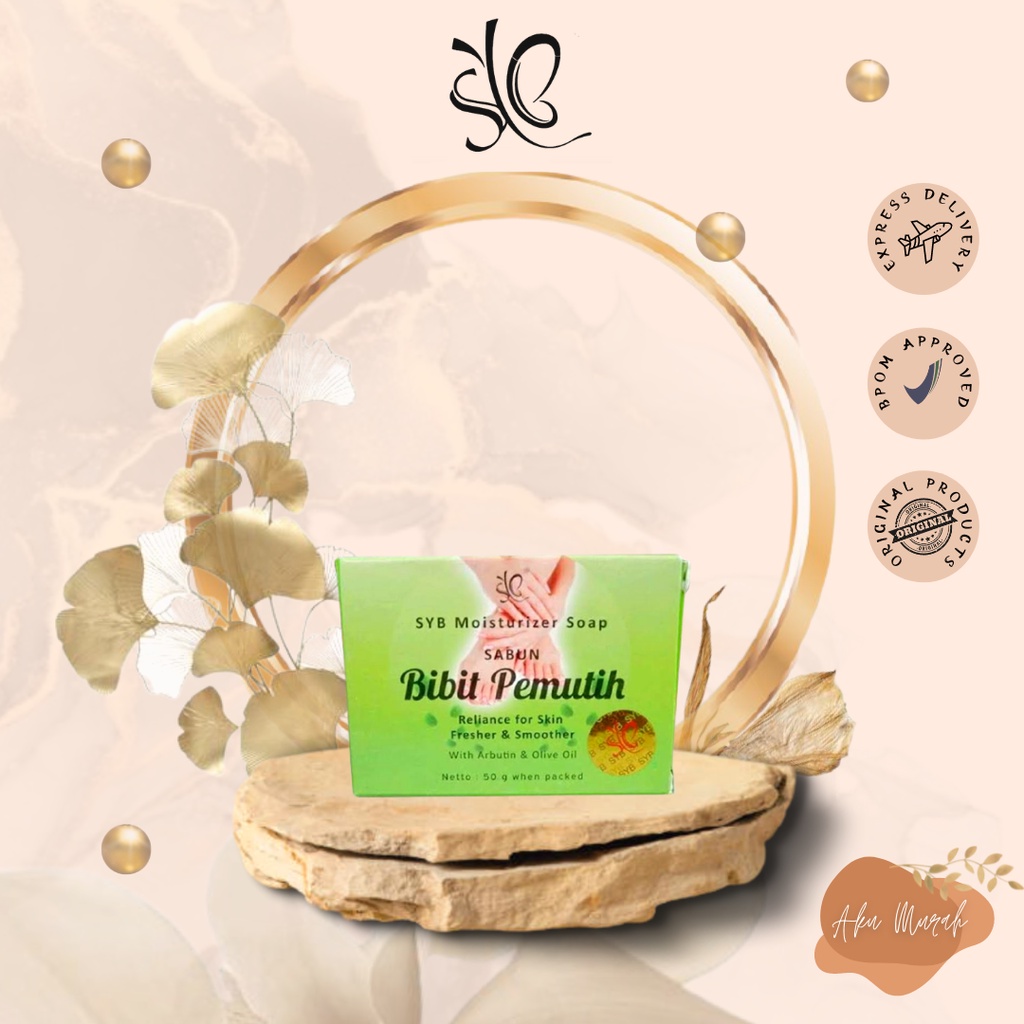 ✨ AKU MURAH ✨[SYB] Sabun Bibit Pemutih / Bibit Pemutih Soap / BPOM dan Original