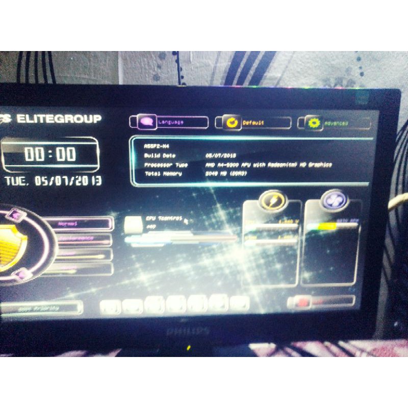 paket motherboard AMD ECS FM2+ A55F2-M4 APU 5300(3.6Ghz)