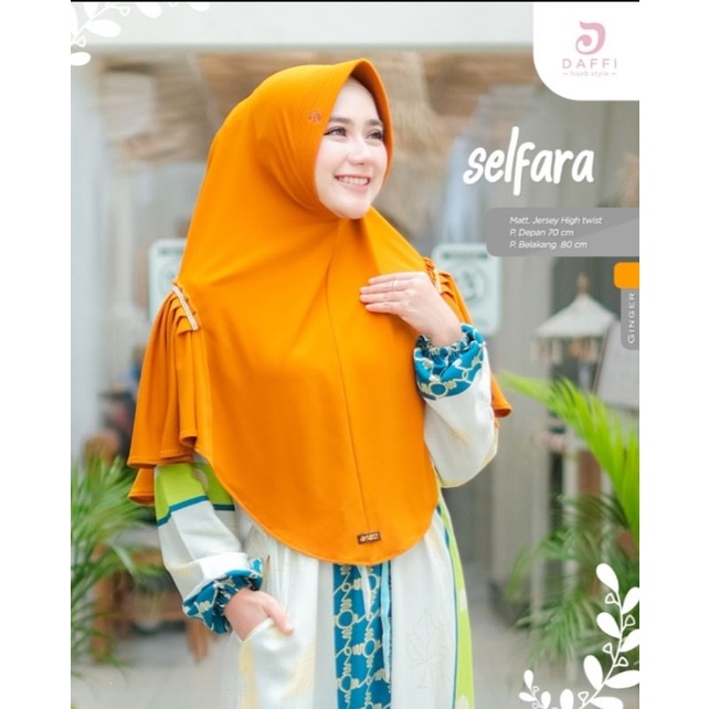Hijab Selfara Ori Daffi/kerudung selfara Daffi