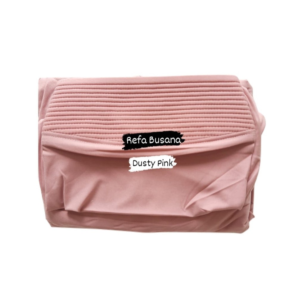 Jilbab Instan Kerudung Instan Jilbab Bergo Jersey Premium Sarah-Dusty Pink