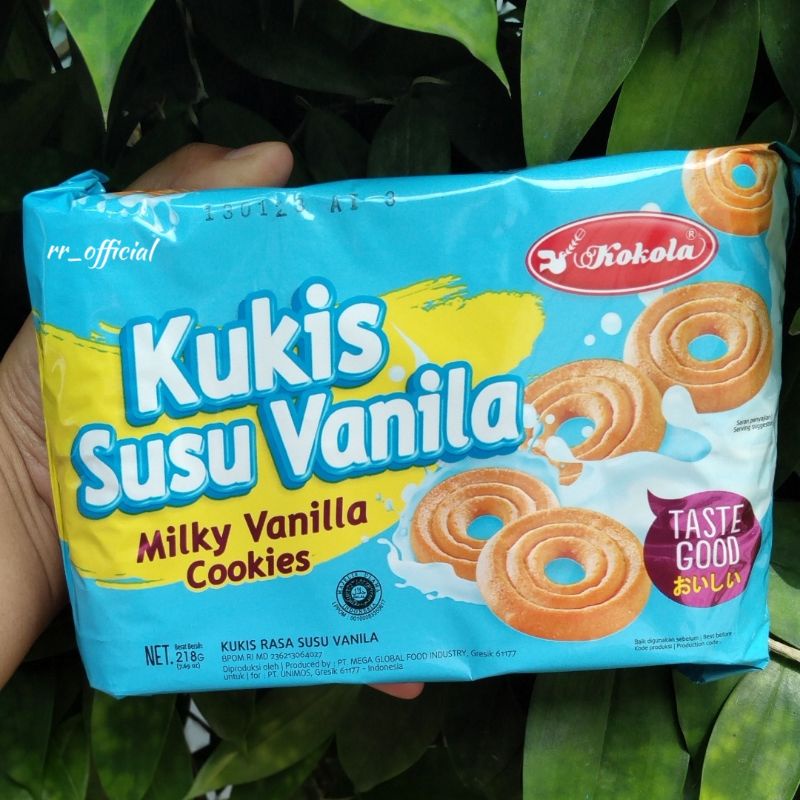 

Kukis Susu Vanilla Milk Vanilla Cookies Rasa Susu Vanilla 218 g