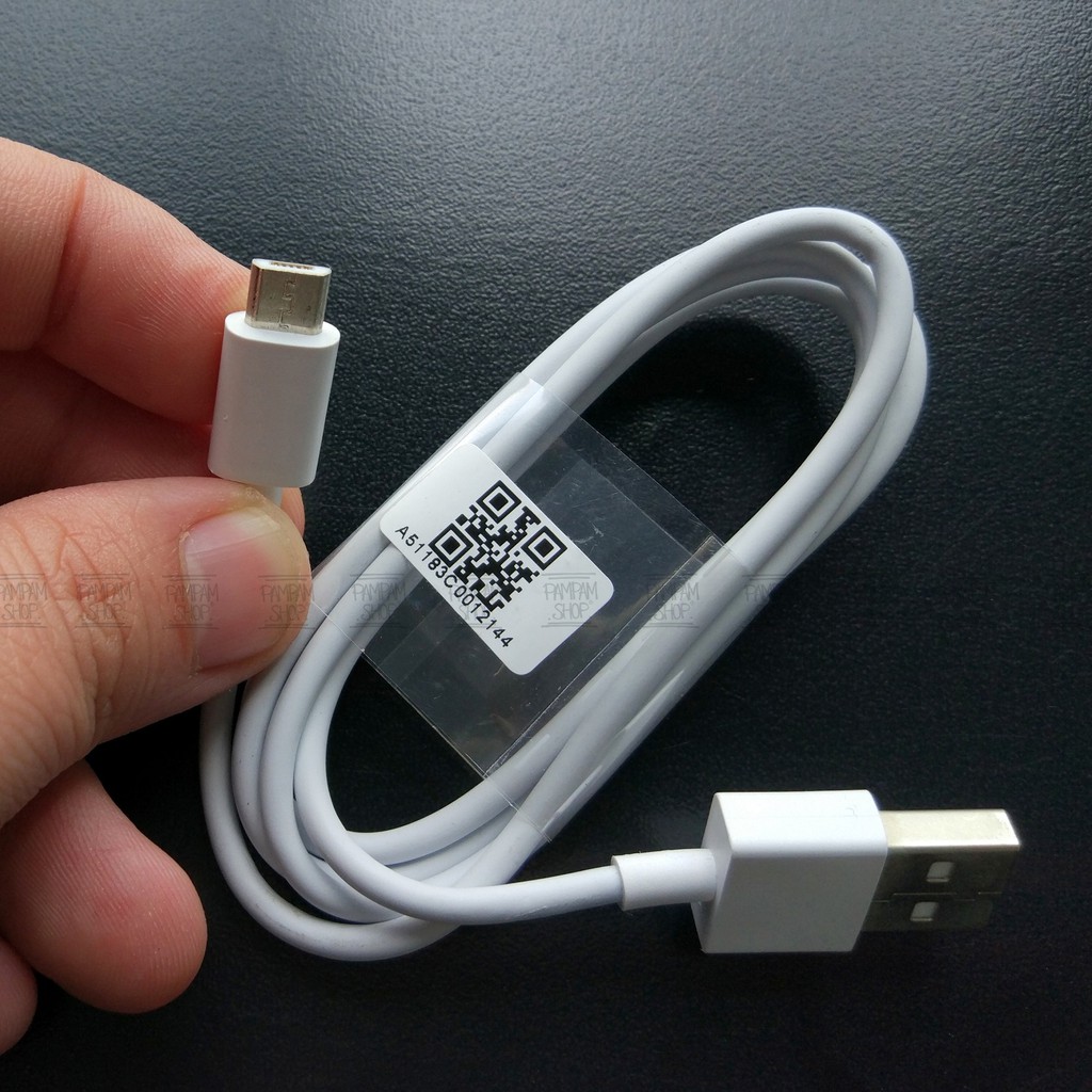 Kabel Data Charger Casan XIAOMI PUTIH MICRO USB Fast Charging for  Redmi 1S 2S 3 3S 4X 4A 5A Note 2