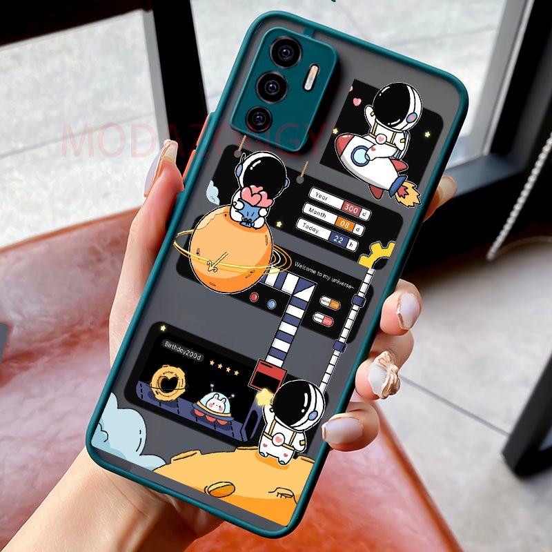 AA16 Softcase Casing NASA Cover Kamera for Xiaomi Redmi mi S2 8 11 Lite a1 5x Poco C40 F3 Pro M3 M4 X3 NFC GT 5G