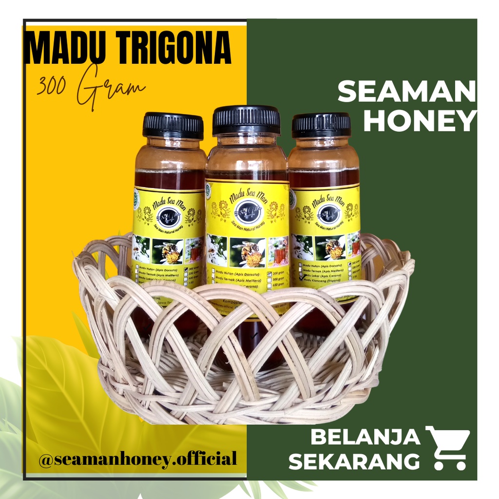 

❤Seaman Honey❤ Madu Klanceng 300 Gram
