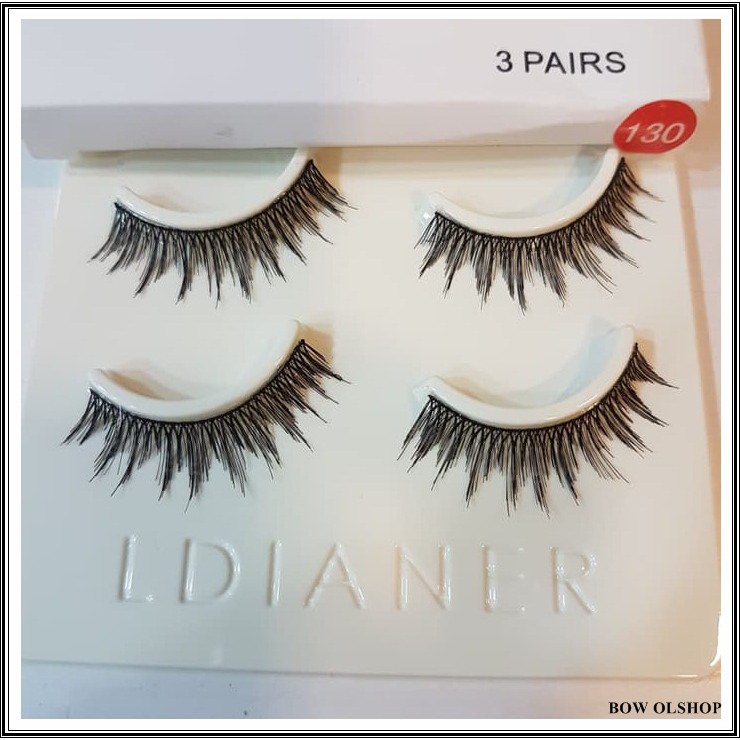 (BOW) Ldianer Natura Fashion Eyelashes 3 Pairs 130