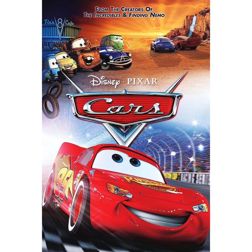 Kaset FiIm Animasi DVD: Cars (2006)