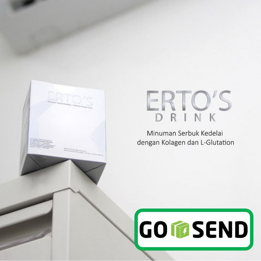 

NEW.... ERTOS Drink - Minuman Serbuk Kedelai Soybean Powder - ERTO'S Skincare
