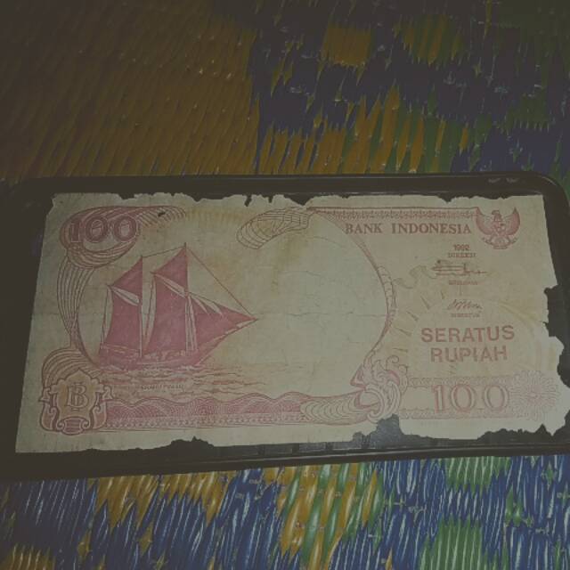 Uang Lama Seratus Rupiah thn 1992