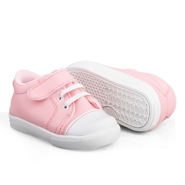 sepatu anak perempuan sneakers terbaru murah B01 PINK