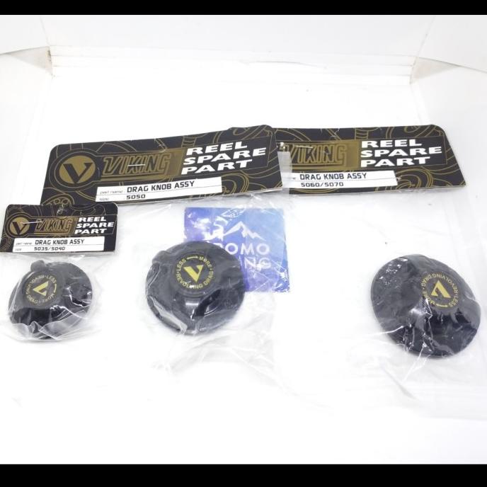 Drag Knob Assy Viking / Sparepart Tutup Spool Topi Reel Original