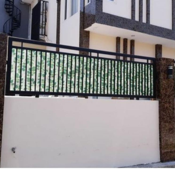 Ready.. Fiber Plastik Penutup Pagar ECONOPLAS 50 Motif Daun Pasir Meteran M8G
