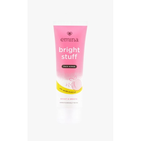 ✿ELYSABETHME✿ ˜”*°• emina •°*”˜. Emina Bright Stuff Face Scrub mencerahkan memutihkan wajah peeling