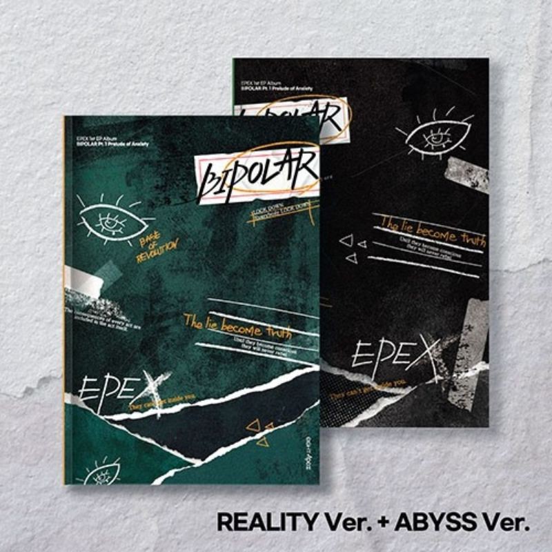 [PO] EPEX 1st EP Album - Bipolar Pt.1 Book of Anxiety + Poster