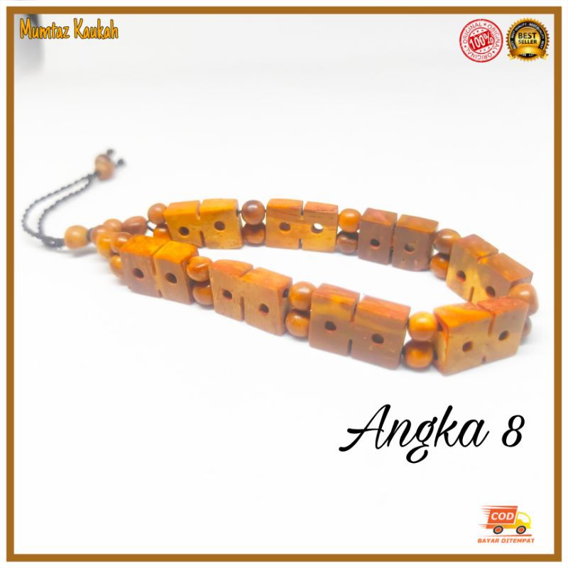 Gelang kaukah angka 8 ori / gelang kaokah / gelang koka / gelang kokka / gelang kaoka / gelang kauka