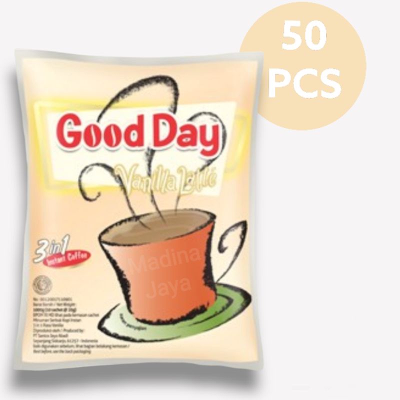 

Good Day Kopi Instant 3 In 1 Vanilla Latte (50pcs x 20g)