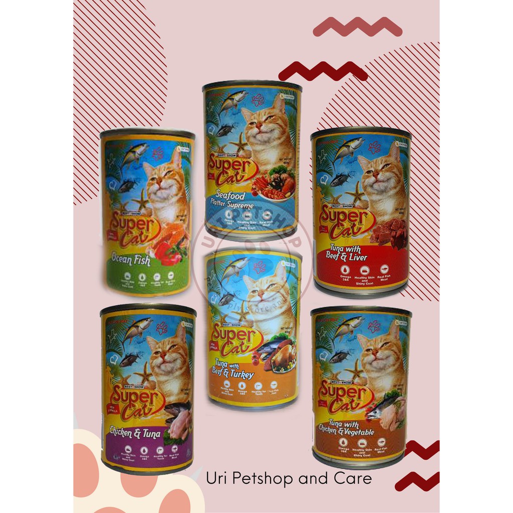 Super Cat Wet Food Kaleng