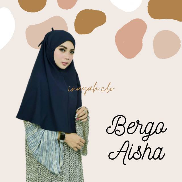 Bergo Aisha Syar'i Menutupi Dada