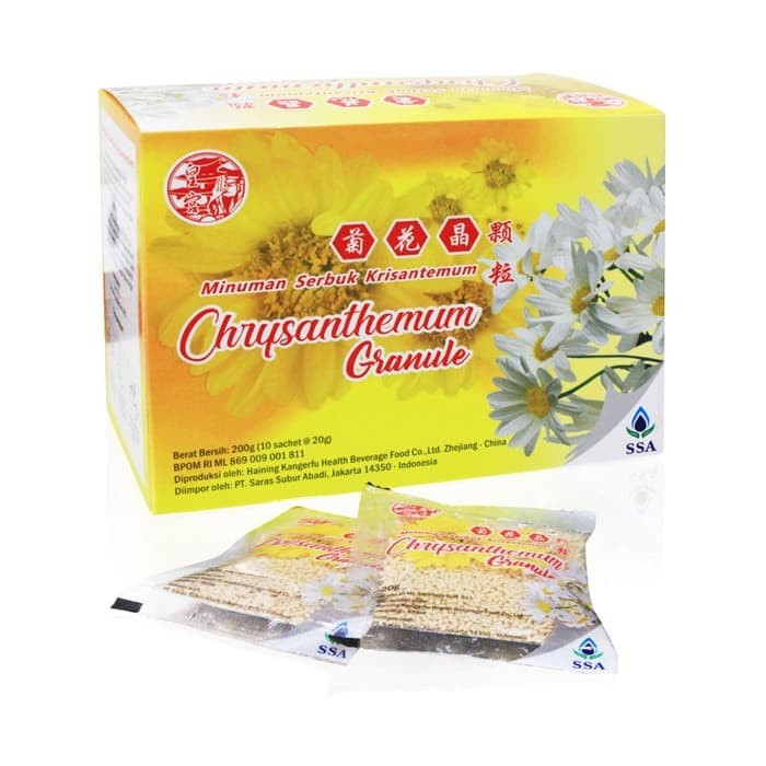 Chrysanthemum Granule Crystal Teh Bunga Kembang PT SSA