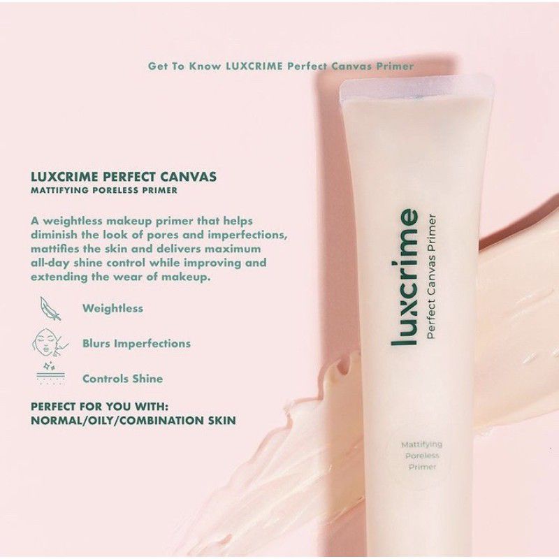 (Share in Jar) Luxcrime Perfect Canvas Primer Hydro Blur Mattifying Primer Share in Jar