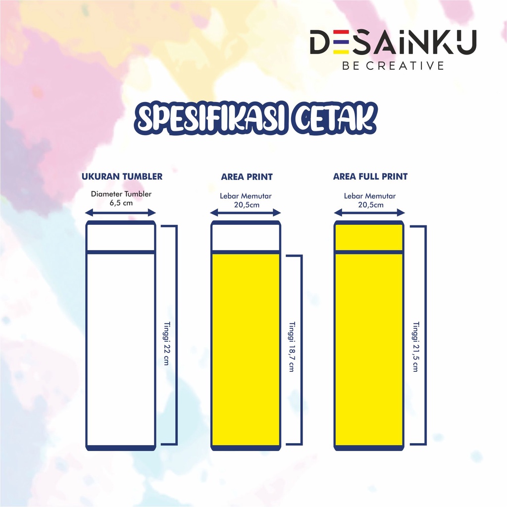 VIRAL 2022!!! Tumbler Summer Desain Bisa Custom - Print UV