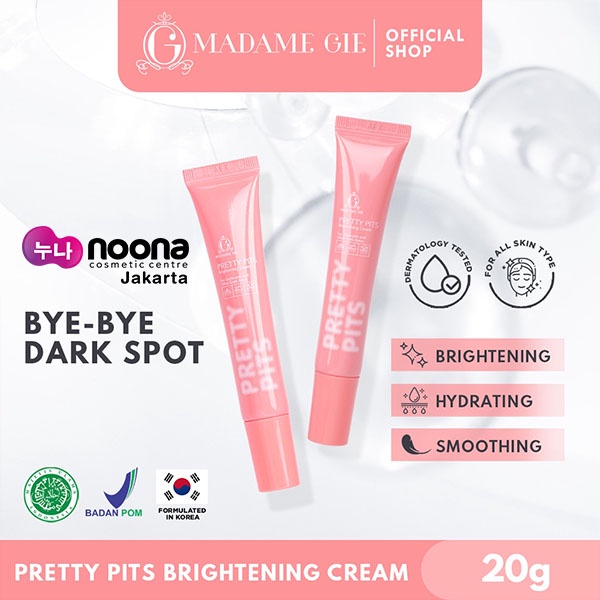 MADAME GIE PRETTY PITS BRIGHTENING CREAM 20G