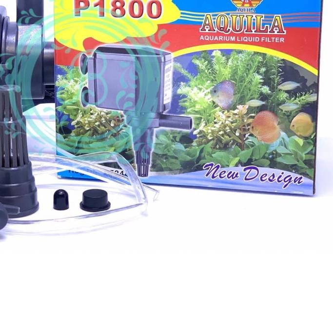 AQUILA 1800 Pompa Air Celup Aquarium Hidroponik Aquila P-1800 Aquila P1800 P 1800