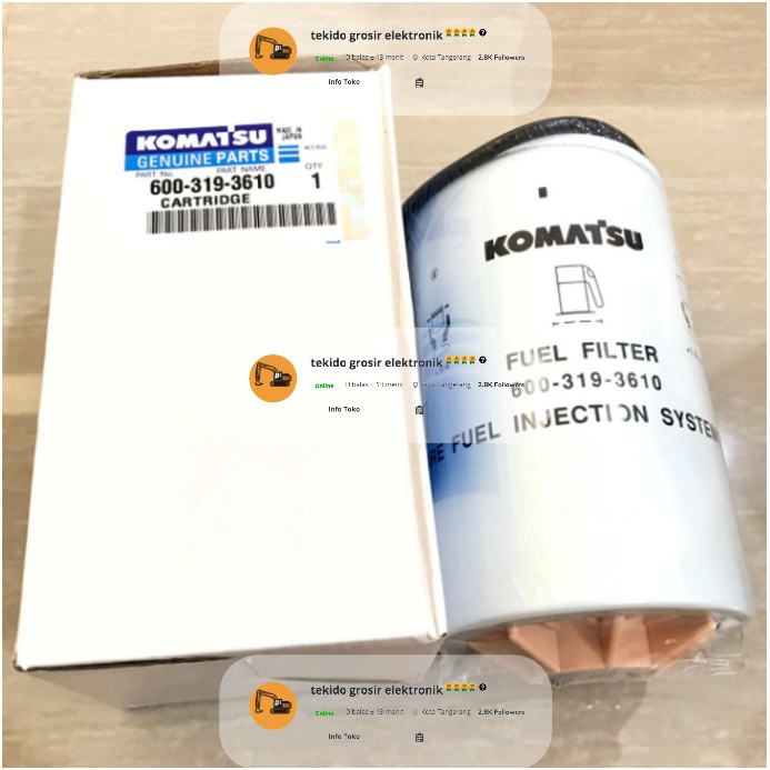 FILTER KOMATSU 600-319-3610 600 319 3610 6003193610