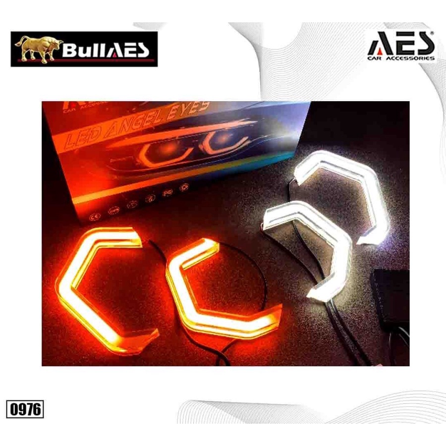 Angel Eye BMW Hexagonal Welcome Light Sein Running Sequential AES