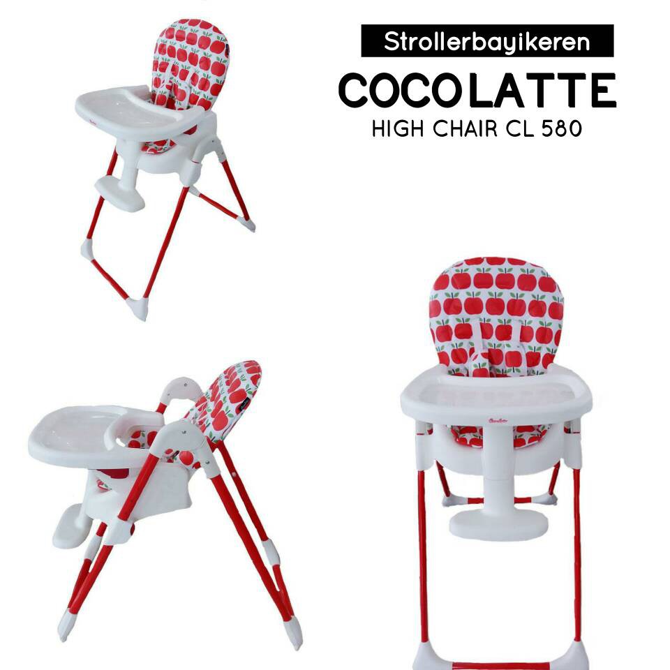 High Chair Cocolatte 580 W6pg Kursi Makan Bayi Cocolatte 580 W6pg Shopee Indonesia