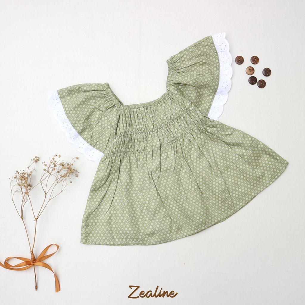 Zealine - Lucy Top-GREEN