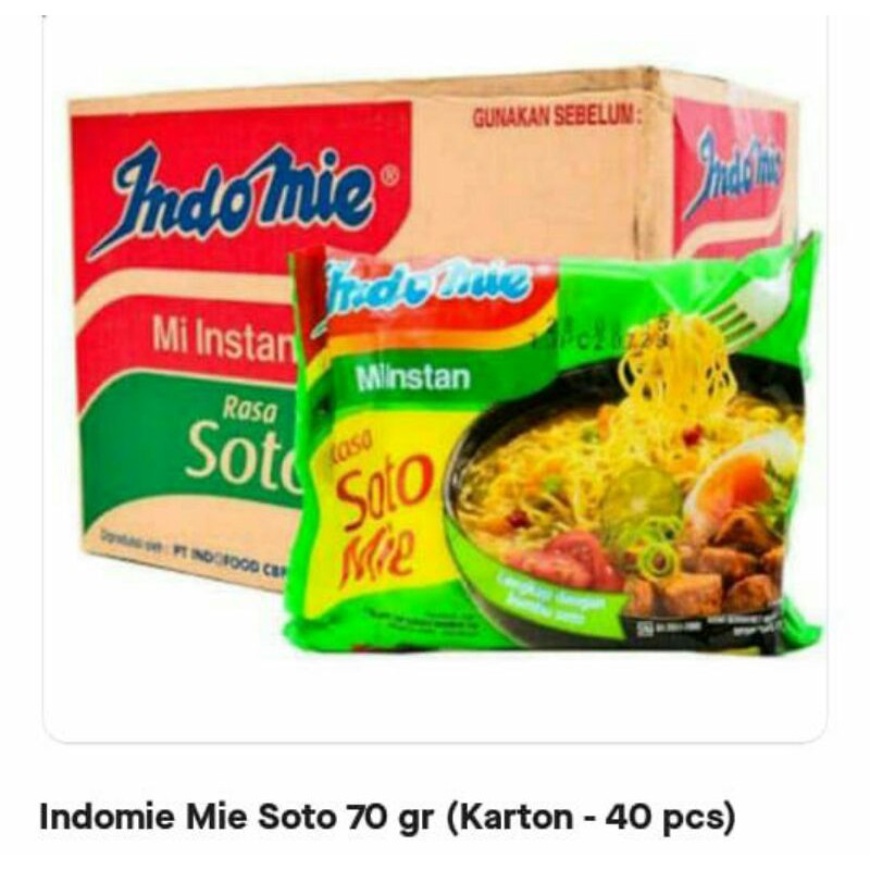 

Indomie Soto Mie