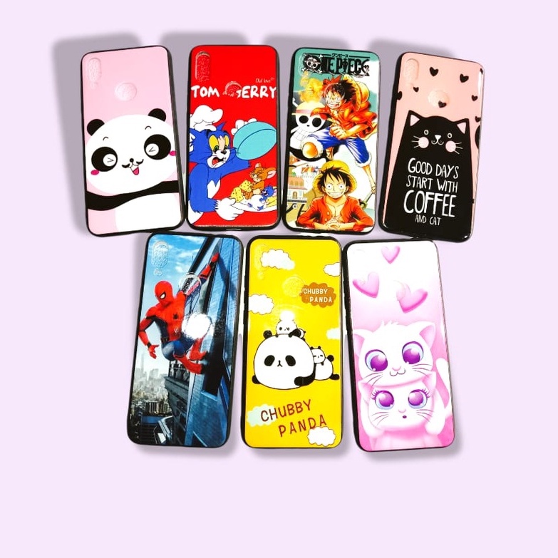 Case Redmi Note 7/7 Pro [ HM Note 7/7 Pro ] motif kartun Mickey mouse, Keroppi, Doraemon, HelloKity,- Casing Realpict