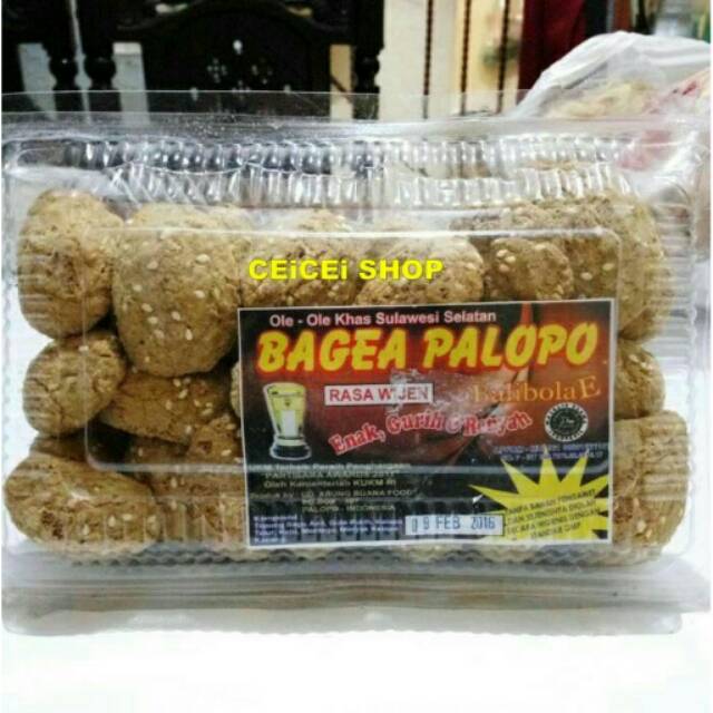 Bagea Palopo Rasa Wijen Gurih Enak Oleh-Oleh Khas Makassar