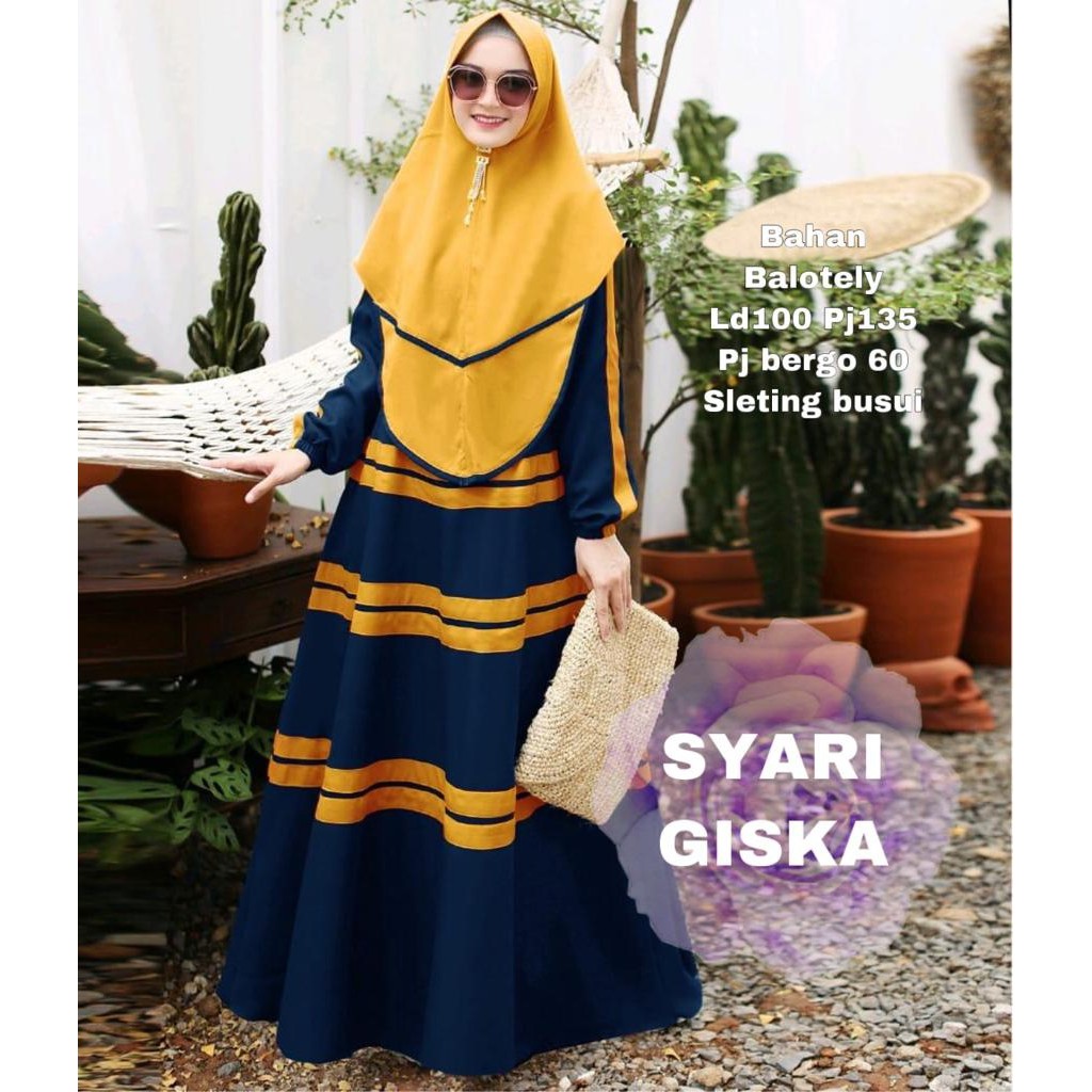 SYARI GISKA SADA rD / GAMIS GISKA NISRINA 2IN1