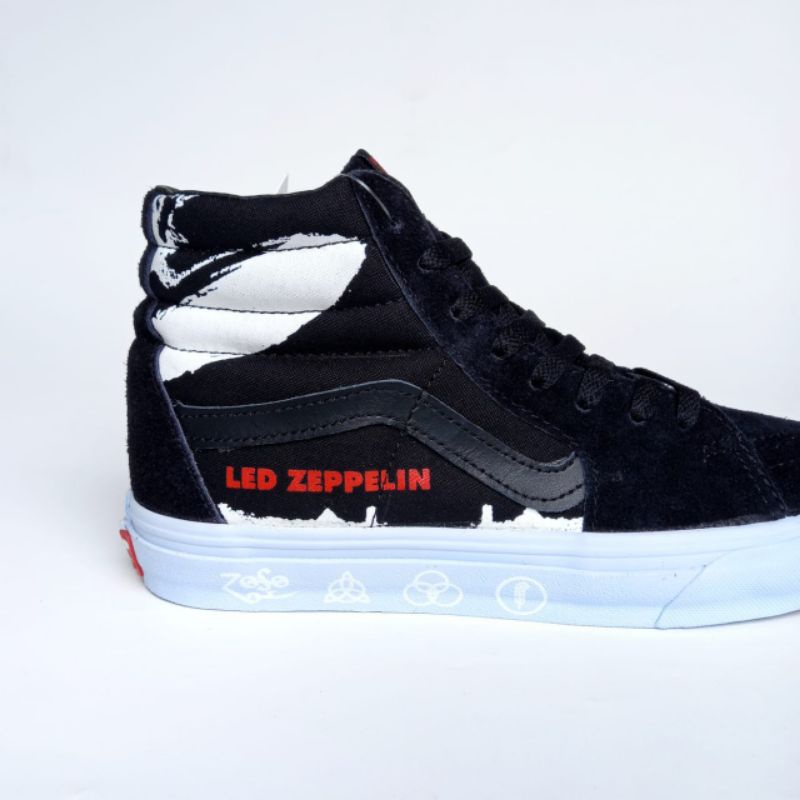 Vans SK8 HI Led Zeppelin Black True White