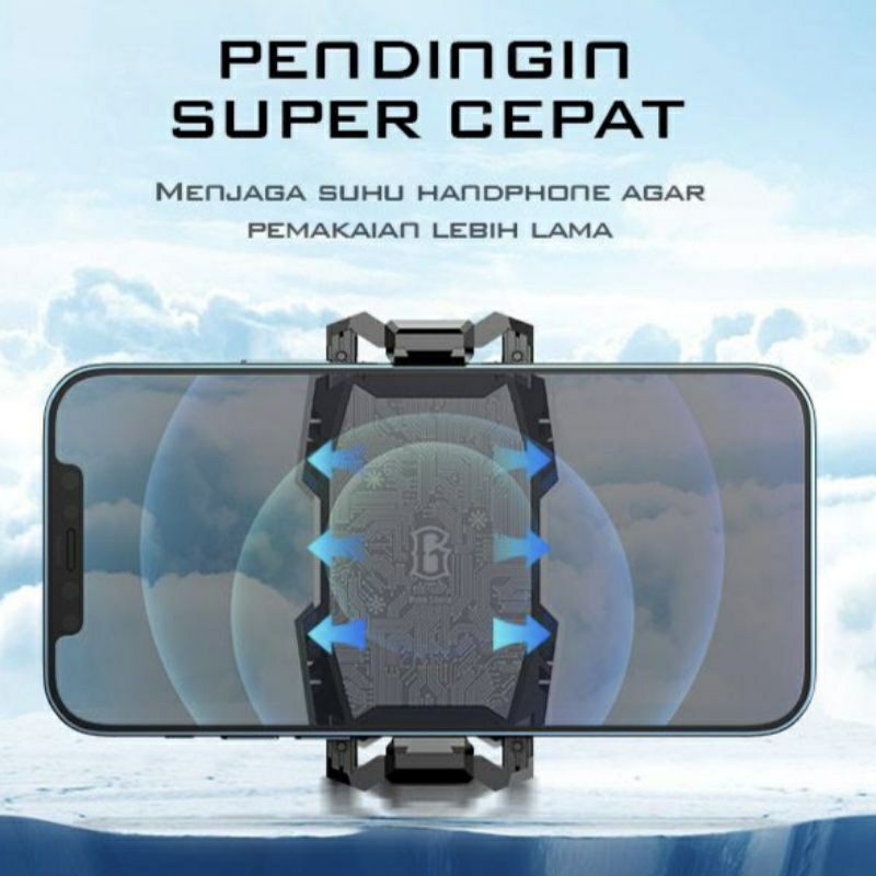 GAMEN GAMING FAN COOLER SIBERIA, COOLING FAN/PENDINGIN HP